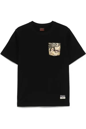 Evisu Auspicious Cloud T-shirt med broderi