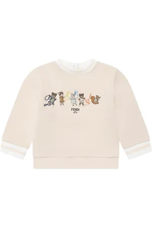 Fendi Sweatshirt med broderet logo