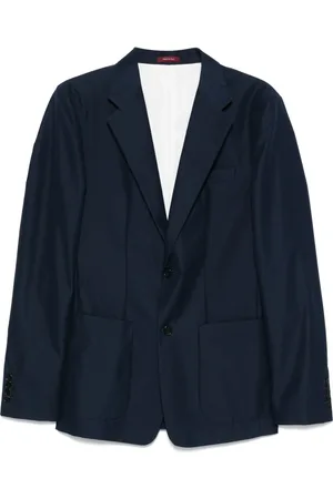 Gucci Twill-blazer med præget logo