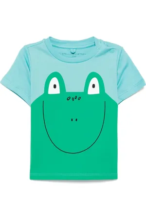 Stella McCartney T-shirt med frøtryk