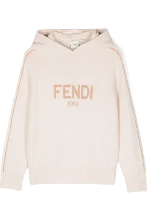 Fendi Sweater med logo i jacquard