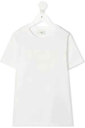Fendi T-shirt med logo-bogstav