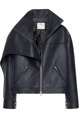 Courrèges Oversize læderjakke