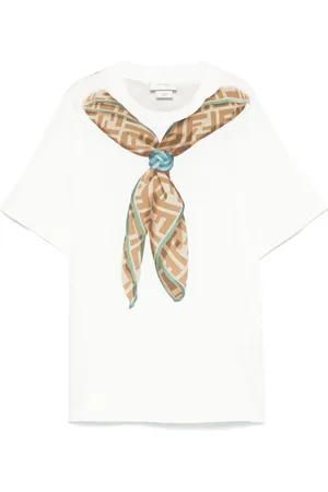 Fendi T-shirt med grafisk tryk