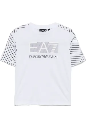 EA7 T-shirt med logotryk