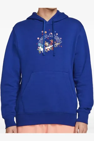 Nike Sportswear Club "Royal Blue" hættetrøje i fleece