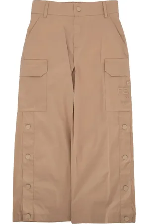 Fendi Cargo-bukser med broderet logo