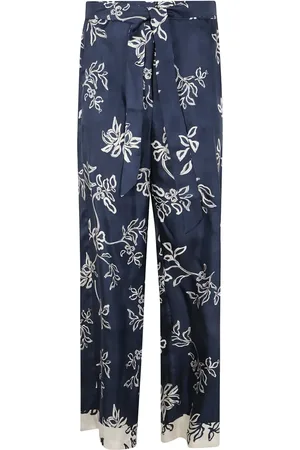 Max Mara Cinzia bukser med blomstret tryk
