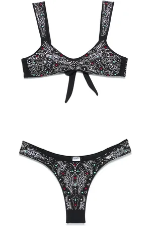 VENUJA Bikini med krystaludsmykning