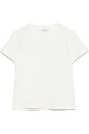 Pinko T-shirt med logobroderi