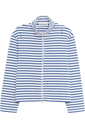 OUR LEGACY Sweatshirt med lynlås