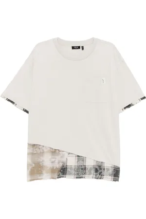FIVE CM T-shirt med patchwork