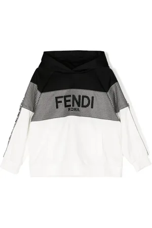 Fendi Hættetrøje med lange ærmer og logotryk
