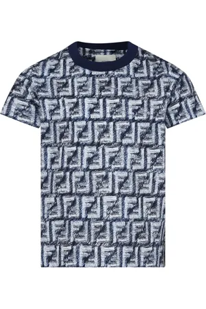 Fendi T-shirt med Zucca-tryk