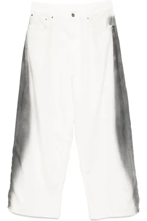 CROQUIS Jeans med batiktryk