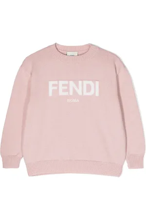 Fendi Uldtrøje i jacquard med logo