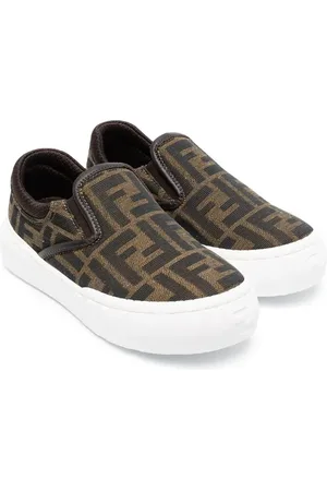 Fendi Slip-on sneakers med monogram