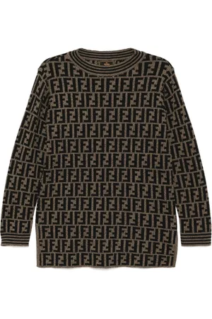 Fendi Top med monogram fra 1990-00
