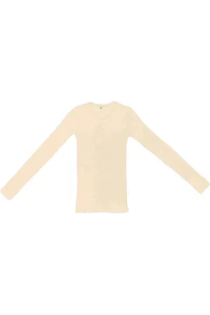 Baserange Ensfarvet T-shirt