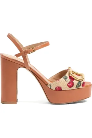 VALENTINO GARAVANI 115 mm VLogo Signature Cheryfic sandaler