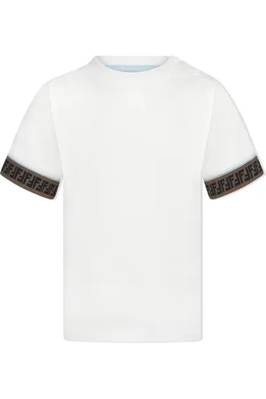 Fendi T-shirt med logobånd