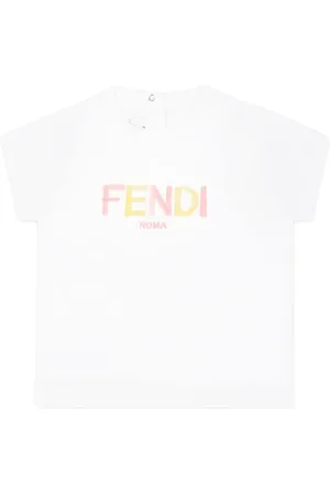 Fendi T-shirt med broderet logo