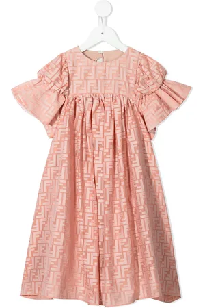Fendi Kjole med monogram-mønster