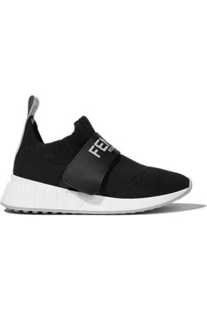 Fendi Low-top sneakers med logotryk
