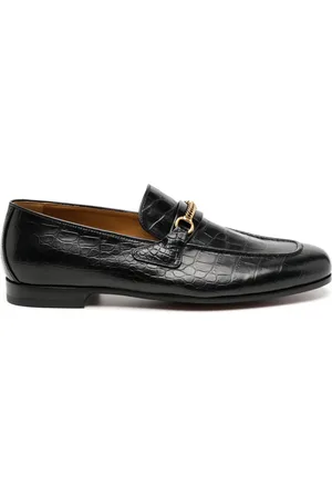 Tom Ford Loafers i krokodillepræget læder