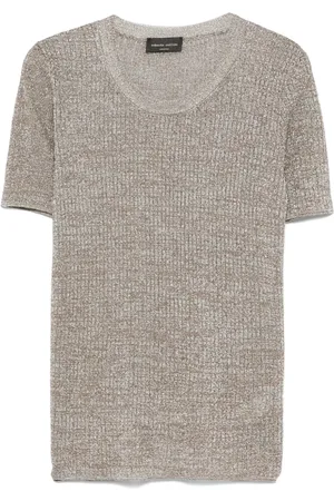 Roberto Collina T-shirt i lurex