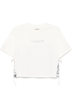 Musium Div. T-shirt med logobroderi