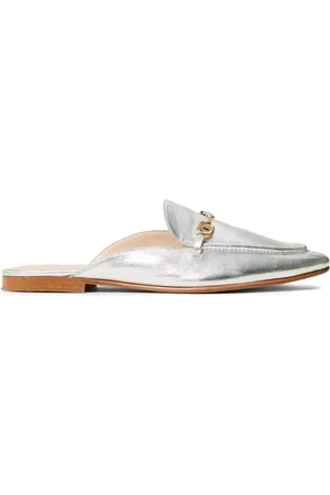 Twin-Set Oval T mules i læder