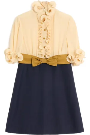 VALENTINO GARAVANI Kort Crepe de Chine kjole