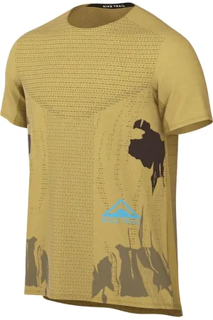 Nike Dri-FIT Rise 365 Gold trail running T-shirt