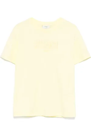 Fendi T-shirt med broderet logo