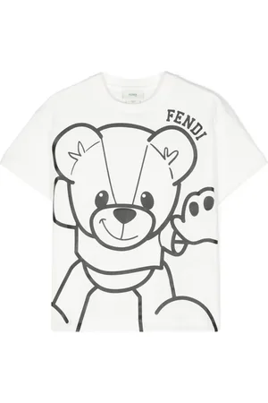 Fendi T-shirt med grafisk tryk