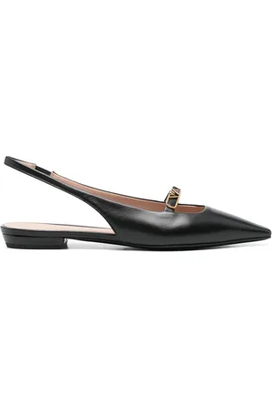 Emporio Armani Flade ballerinaer i læder