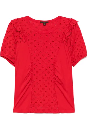 LOUIS VUITTON Kortærmet bluse fra 1990-00