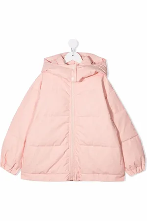 Fendi Dynejakke med hætte og monogramtryk