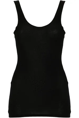 Majestic Ribstrikket tanktop