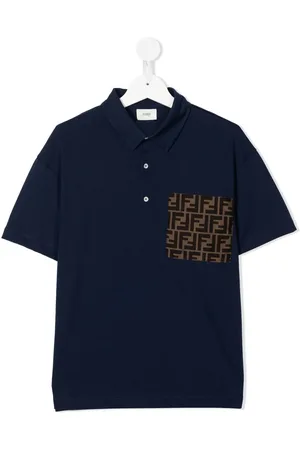 Fendi Polo med logotryk