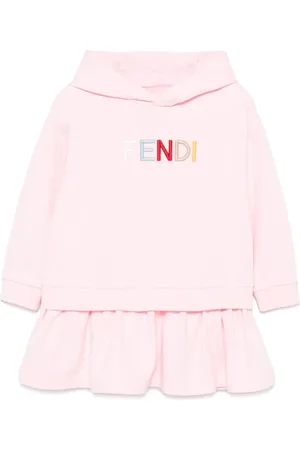 Fendi Kjole med broderet logo