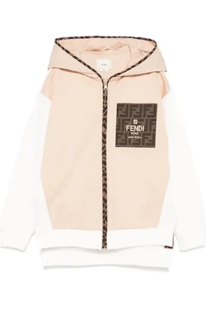Fendi Jakke med hætte og påsyede lommer