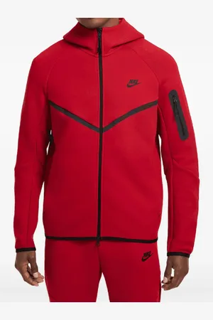 Nike Sportswear Tech Fleece Windrunner "Gym Red/Black" jakke