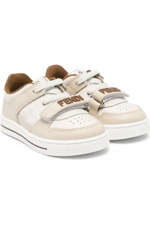 Fendi Sneakers i læder med colourblocking