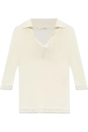 By Malene Birger Top med V-hals