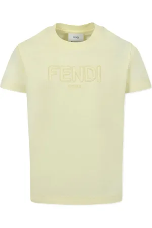 Fendi T-shirt med broderet logo