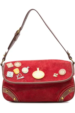 Loewe 160th Anniversary skuldertaske i ruskind fra 2006