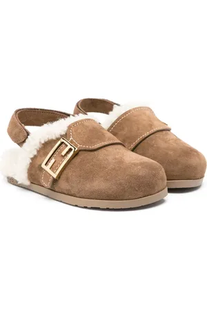 Fendi Lædersandaler med FF-motiv