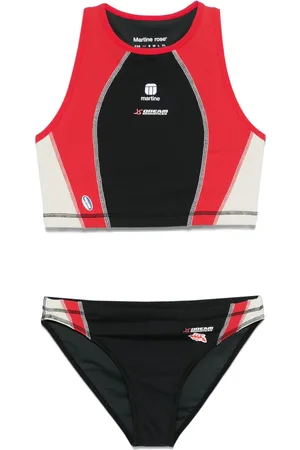 MARTINE ROSE Bikini med colourblocking